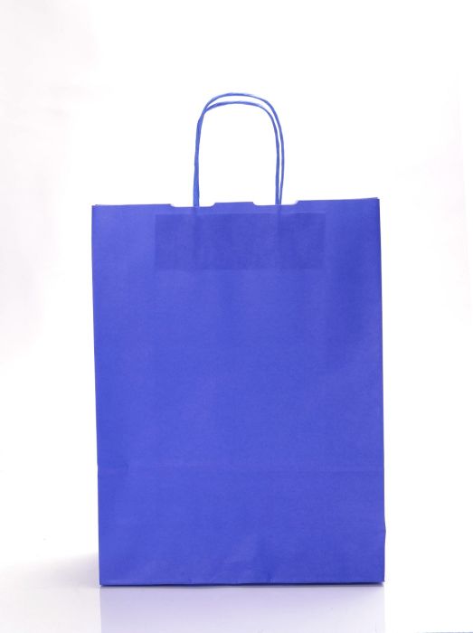 Blue on sale carrier bags