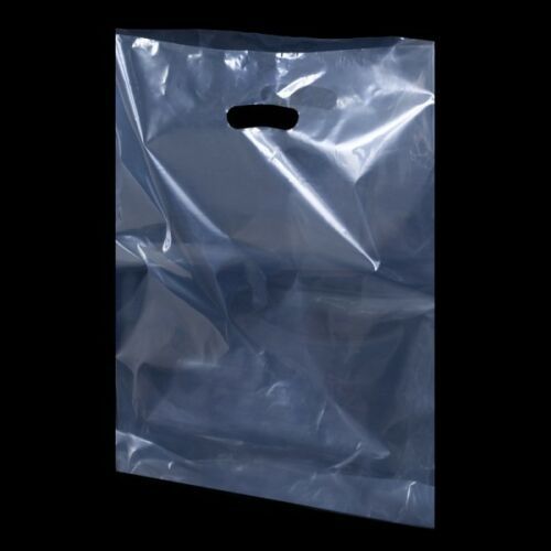 Purple Q Crafts Clear Plastic Bag With Handles 9 x India | Ubuy